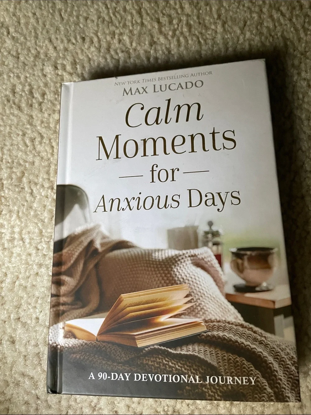 Calm Moments for Anxious Days - White Cover